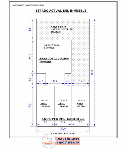 C1553 VENTA DE PROPIEDAD EN SECTOR AV. GONZALES SUAREZ